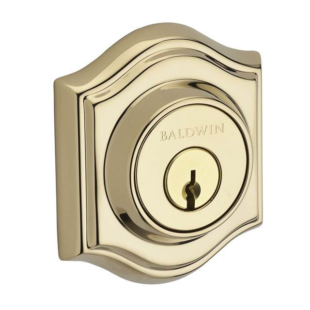 Single Cylinder Deadbolt, Lifetime Brass