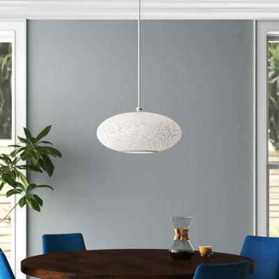 Luminaire suspendu géométrique unique à 3 lumières Bion