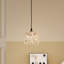 1 - Light Natural Chandelier Pendant