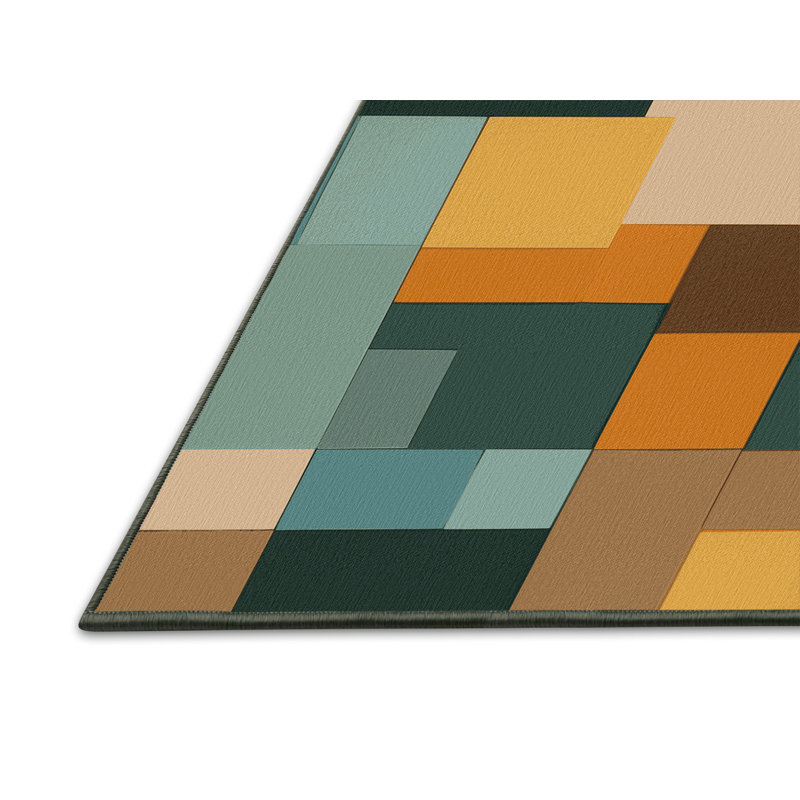 Tapis Terraformed Blocks, Rond 7 pi