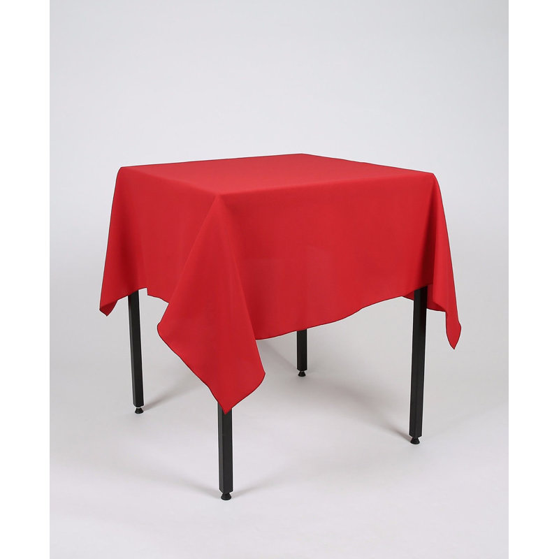 Blondine Tablecloth, 147cm W x 147cm L, Red
