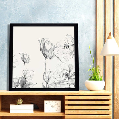 " Amaryllis Field Square II " by Lanie Loreth Painting Print