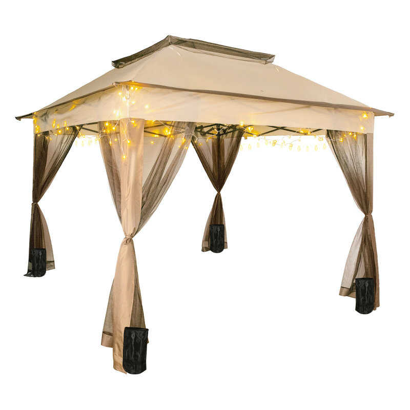 11 Ft. x 11 Ft. Metal Patio Gazebo