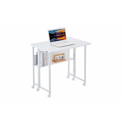 Small Foldable Desk For Small Space, Writing Desk, Computer Desk For Home Office