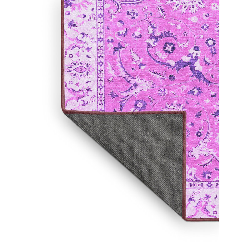 Tapis oriental en laine / polyester tissé à la machine Bangerter, Rectangle 7 pi x 9 pi
