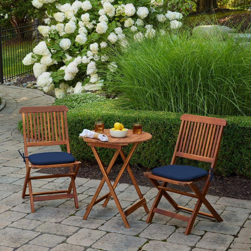 ARDEN Indoor/Outdoor Foam Seat Pad, 17 x 16, Sapphire Blue