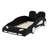 Race Car-Shaped Platform Bed With Wheels-1677034003