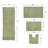 Hazlett 4 Piece Bath Rug Set-842950667