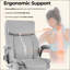 Fauteuil de bureau pivotant en velours