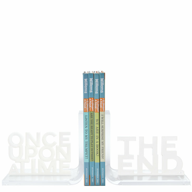 Serre-livres en acrylique Il était une fois
