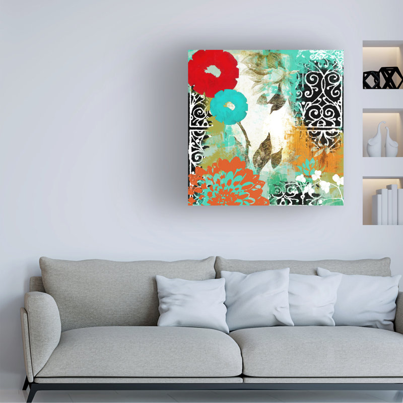 Art sur toile «Bachelo Sasha Bali I», H 14 po x l 14 po