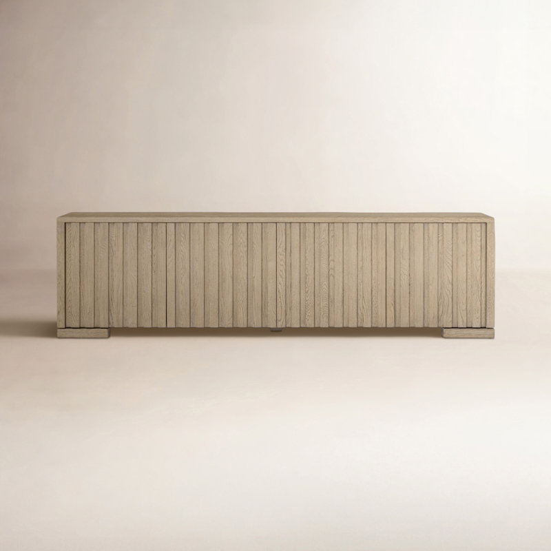 RAMOS MEDIA CONSOLE-BLEACHED OAK