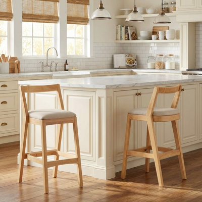 Tabouret de bar moderne et minimaliste, ensemble de 2