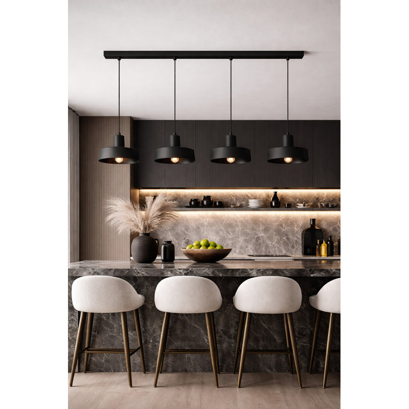 - Light Pendant, Matte Black