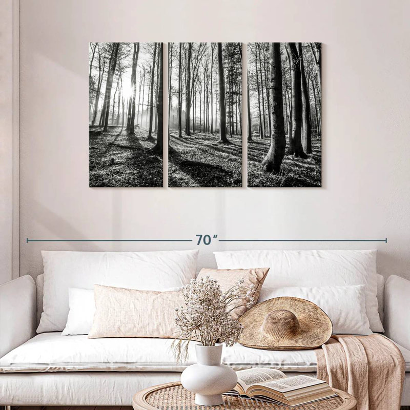Harnek Forest Sunshine BW, H 28 po x l 45 po