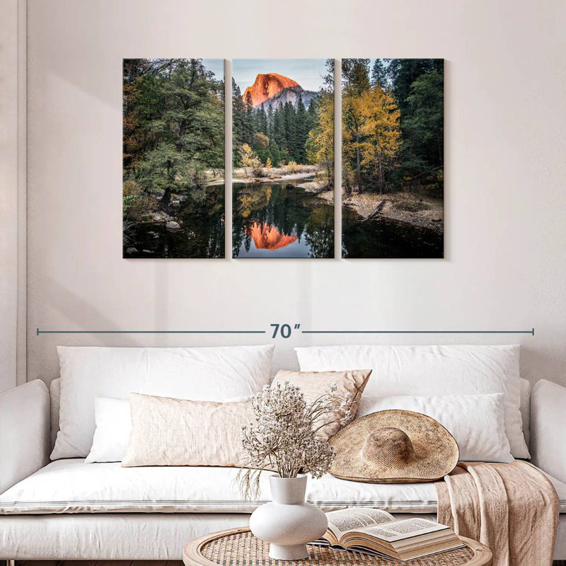 Alvord Yosemite Glassy Creek, H 28 po x l 45 po