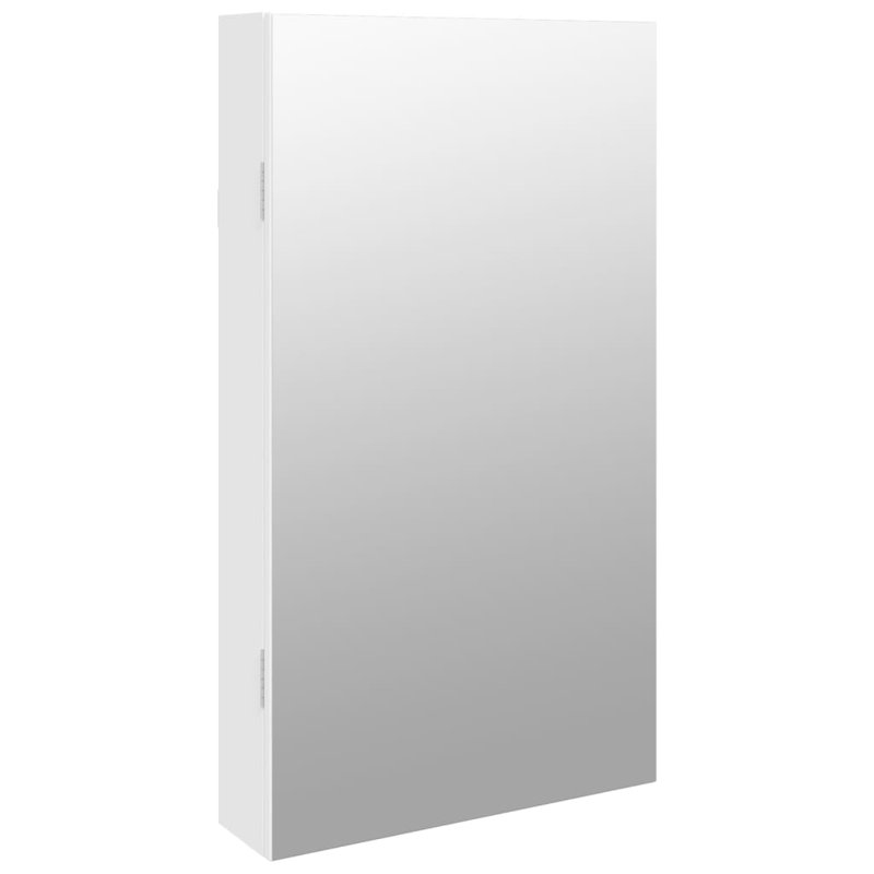 Naelani Jewelry Armoire, White