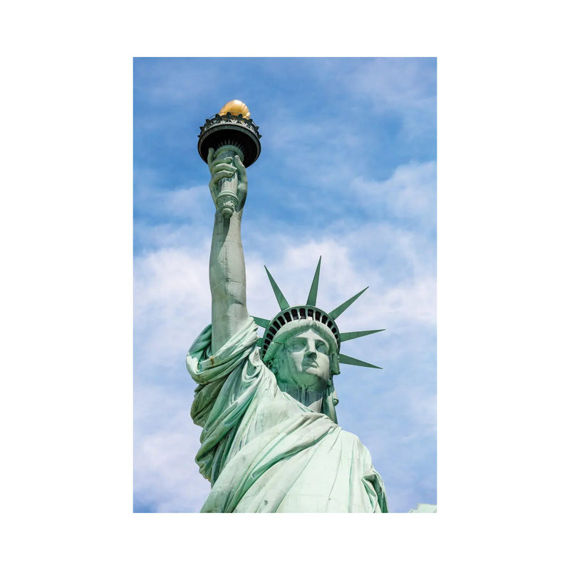 Lady Liberty by Matteo Colombo - Wrapped Canvas Print, 101.6 cm H x 66.04 cm W x 3.175 cm D