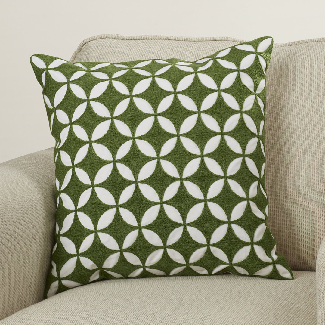 Toccoa 100% Cotton Throw Pillow Livabliss 