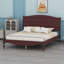 Lit plateforme en bois avec tête de lit Traditional-133276674