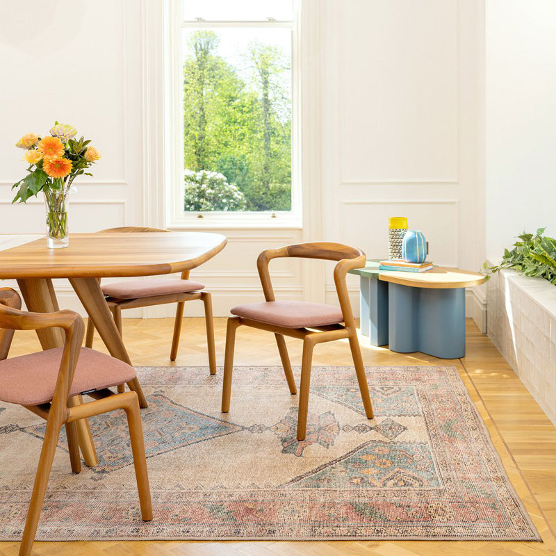 Vintage Look Area Rug, Rectangle 160 x 230 cm