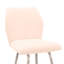Tabouret de comptoir en simili cuir et acier inoxydable brossé Tandy-1451063978