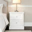 60cm W Manufactured Wood Bedside Table