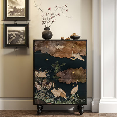 Une commode rétro de style français