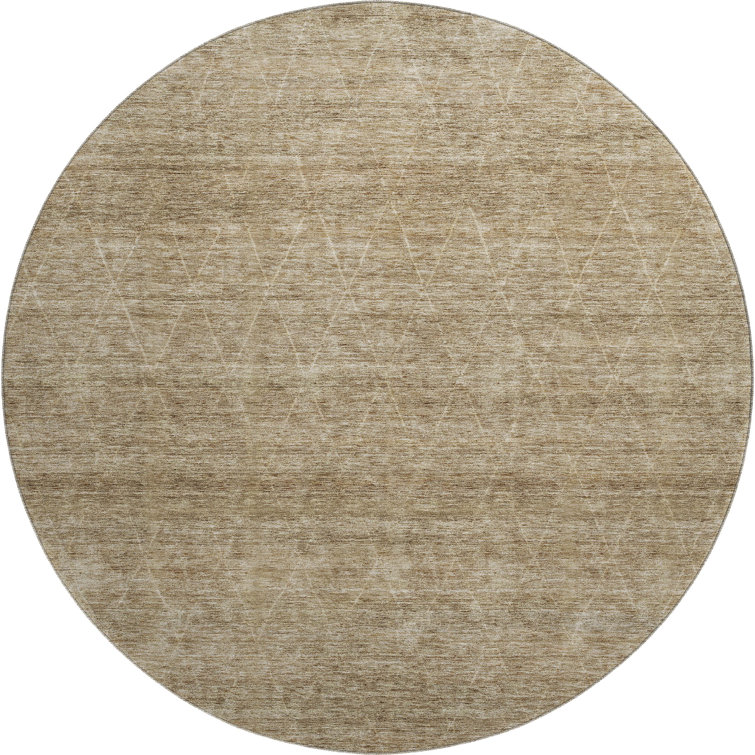 Premium Machine Washable Gurubaksh AMF1165 Geometric Rug