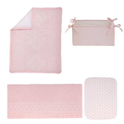 Vennie 4 - Piece Crib Bedding Set