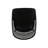 Weather- Outdoor Seating - Lily Chair In Black Polypropylene With Stylish Pattern And Frame, 20.3 In. Package Height Properties Look, 17.73 Depth-1134337889