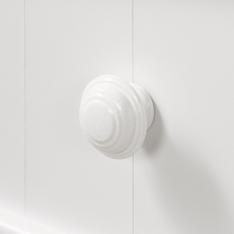  Commode 4 tiroirs Savannah blanc pur