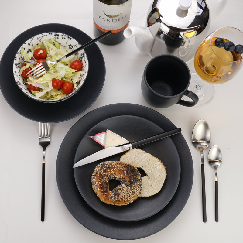 Granito 3 Piece Stoneware Dinnerware Set
