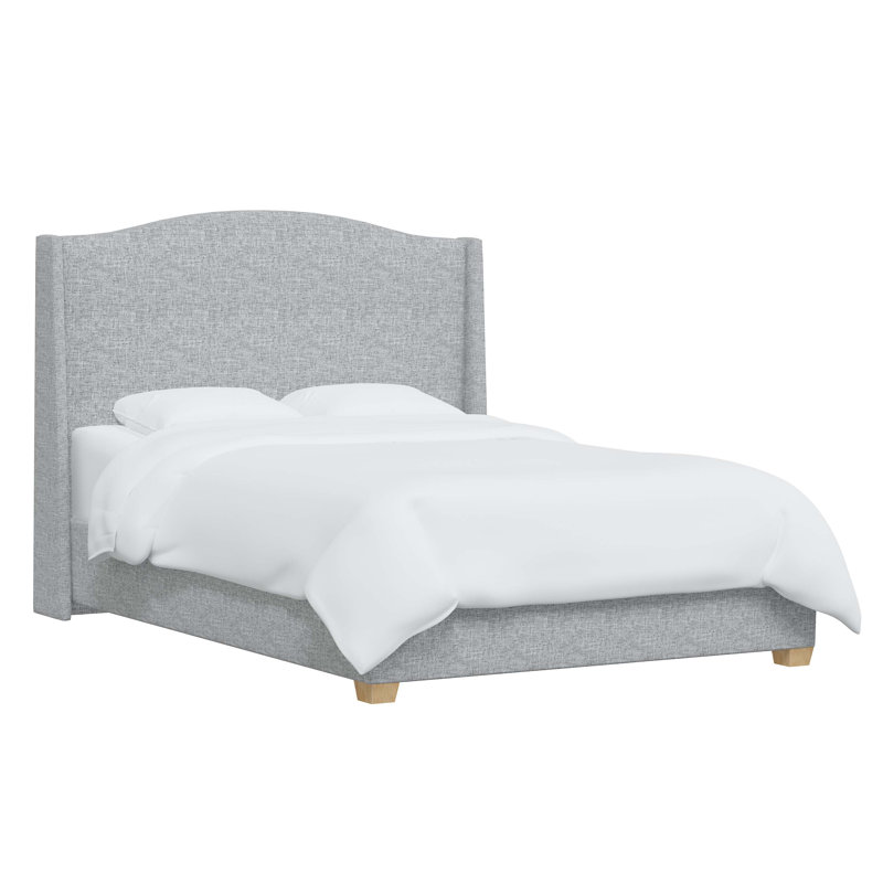 Allis Upholstered Wingback Bed | Elegant & Classic Style