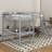 Jingwen Twin L-Shaped Conjoined Loft Beds with Desks & Ladder-1266763681