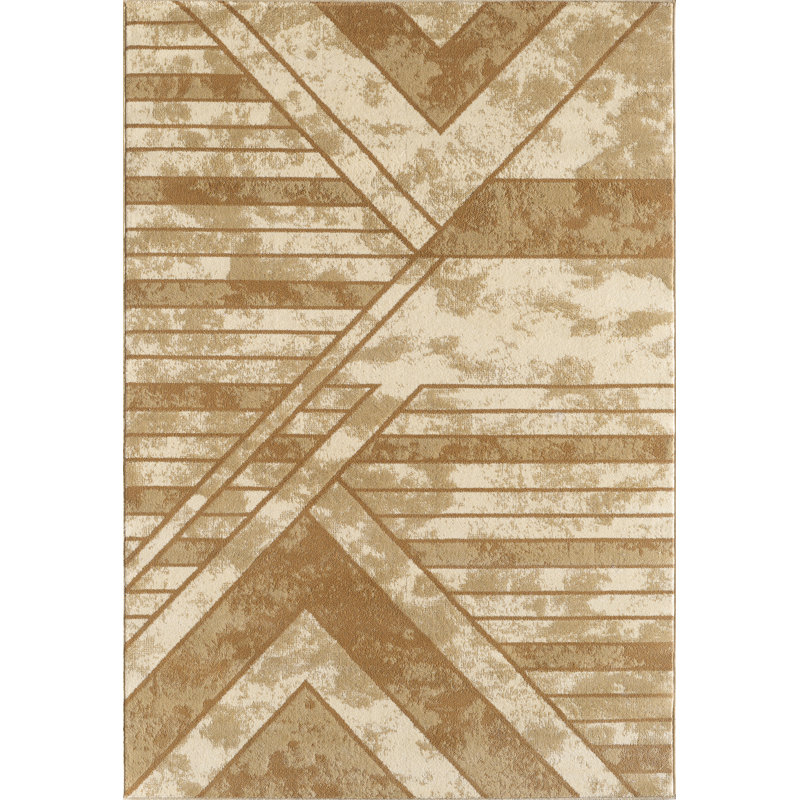 Hirendra Rectangle Geometric Hand Woven Area Rug, Rectangle 200 x 290cm