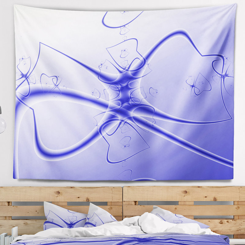 Tapisserie de forme micro-vie fictive, H 50 po x l 60 po
