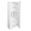 Armoire de cuisine avec étagère de rangement coulissante multifonctionnelle, armoire de rangement de style campagnard avec portes en verre, organisateurs de garde-manger pour la cuisine, armoire de bar, salle à manger