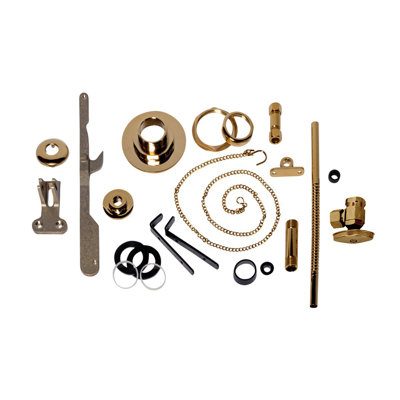 Toilet Part Brass PVD Parts for High Tank Toilets