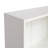 5-Tier Bookshelves Storage Cabinet White