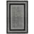 Alfa Rich Candelario Black Washable Woven Cotton Area Rugs for Living Room Bedroom Kitchen Dining-927078763