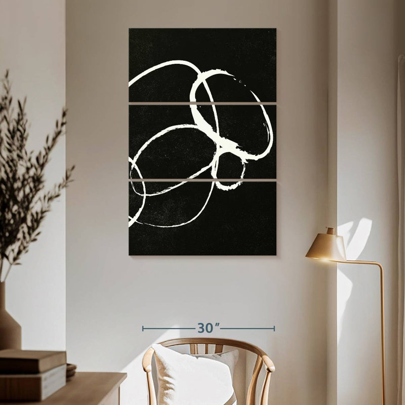 Avery Abstract Linked IV, 65" H x 42" W