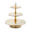 Mocha Check Three Tier Sweet Stand