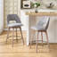 Tabouret de comptoir pivotant 26,8 po Wylee-477407158