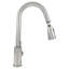 Robinet de cuisine à capteur sans contact 1,5 po sans plaque de finition FlowCurve en chrome poli