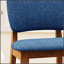 Chaise de bar de style Mid-Century moderne avec conception ergonomique et structure en bois durable pour une assise confortable dans les espaces contemporains-1412018206