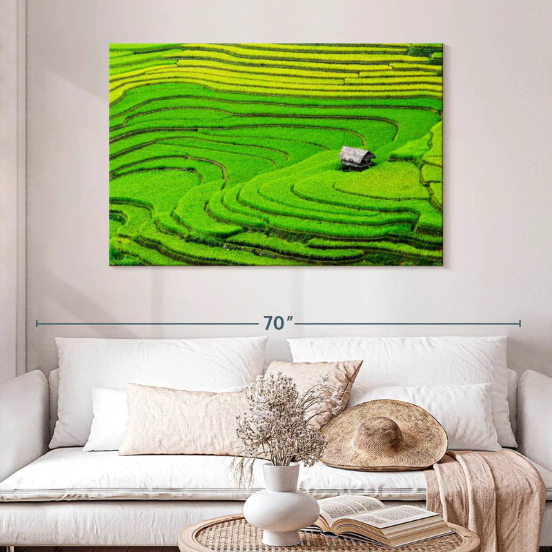 Champ de riz Alvord Ha Giang