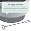 Bowdoinham Round Concrete Smokeless Fire Pit