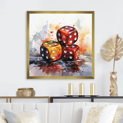 «Casino Royale Dice IV» sur toile