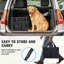Rampe pour chien pour voiture pliable portable escalier 5 marches